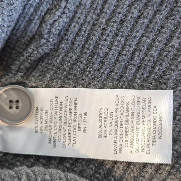 Royalty by Maluma mens gray sweater, size small, NWT - Picture 6 of 7